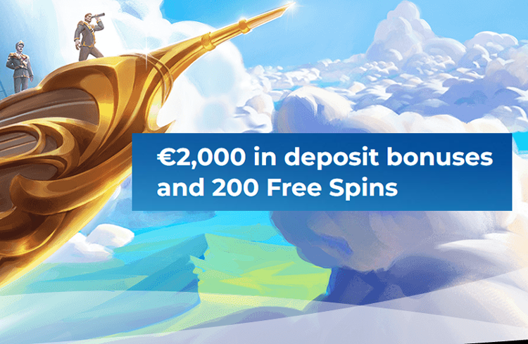 €2,000 & 200 Free Spins