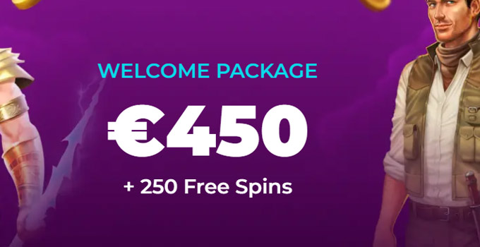 100% up to €450 + 250FS