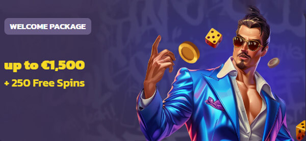 Up to €1500 + 250 FS