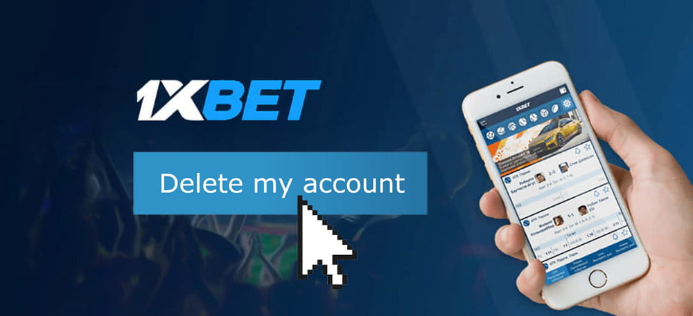 удаление аккаунта 1xbet