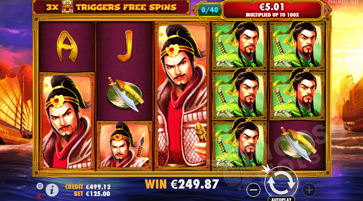 3 Kingdoms Battle Of Red Cliffs slot game