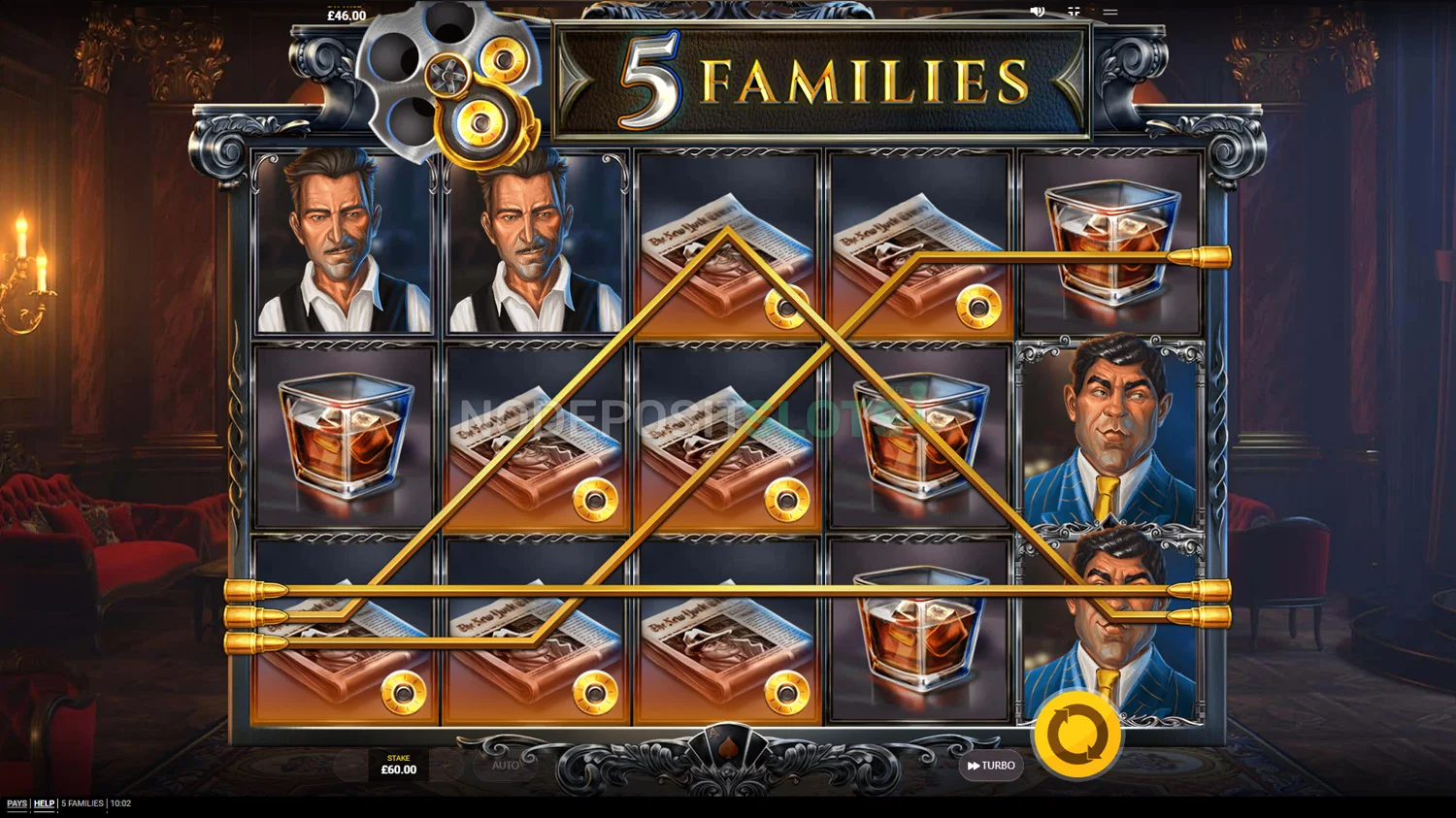 5 Families Slot - Win Lines