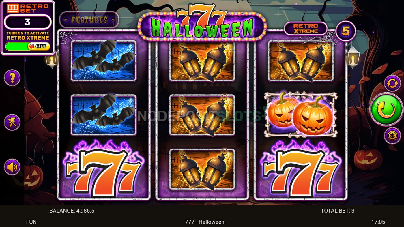 777 Halloween Slot - Symbols
