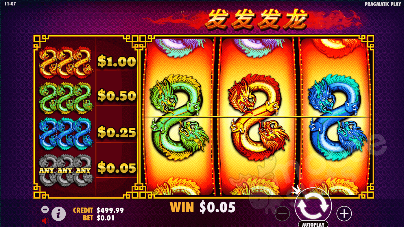 888 Dragons slot game