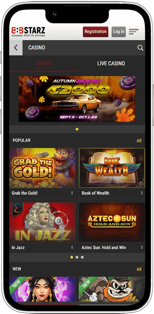 888starz Casino Mobile App