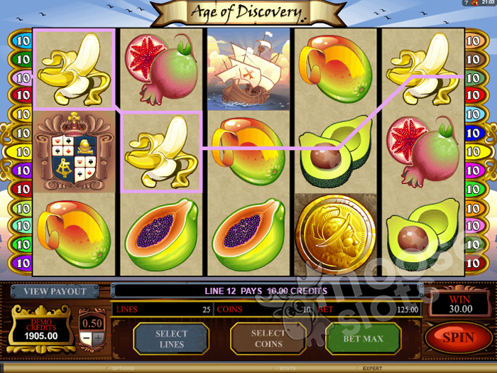 Age Of Discovery slot free spins