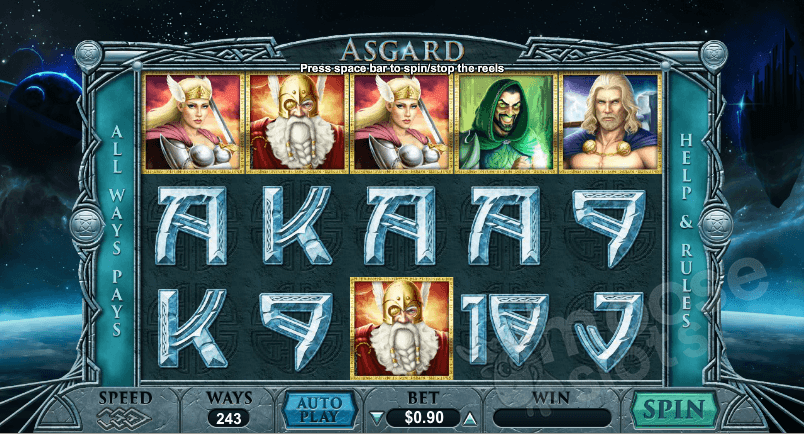 Asgard slot game