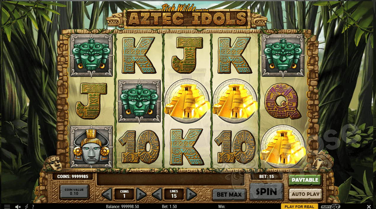 Aztec Idols slot game