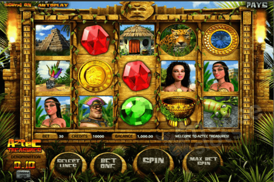 Aztecs Treasure slot game