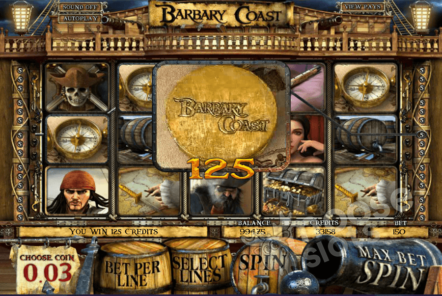Barbary Coast slot game