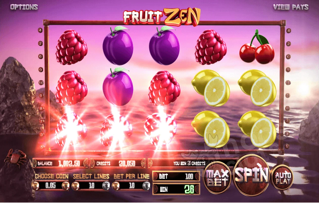 Fruit Zen slot free spins