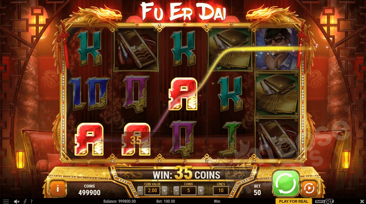 Fu Er Dai slot game free spins