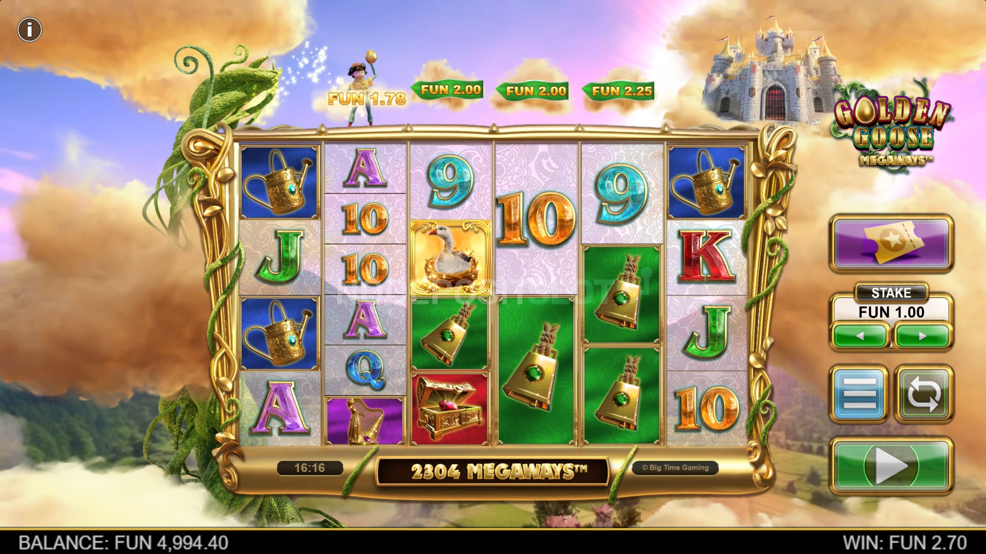 Golden Goose Megaways slot