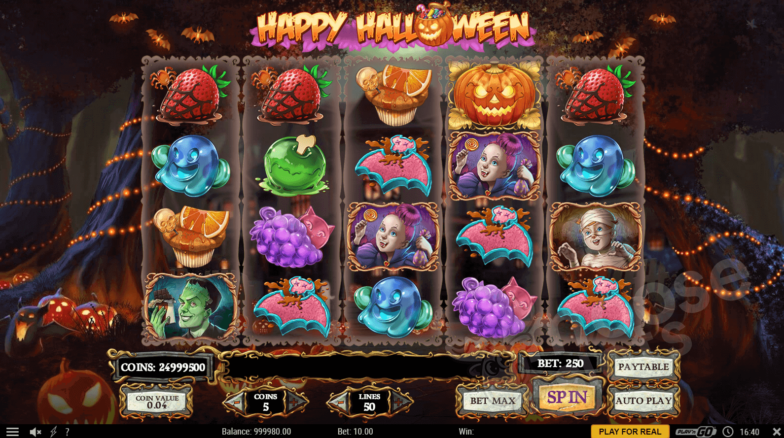 Happy Halloween slot game