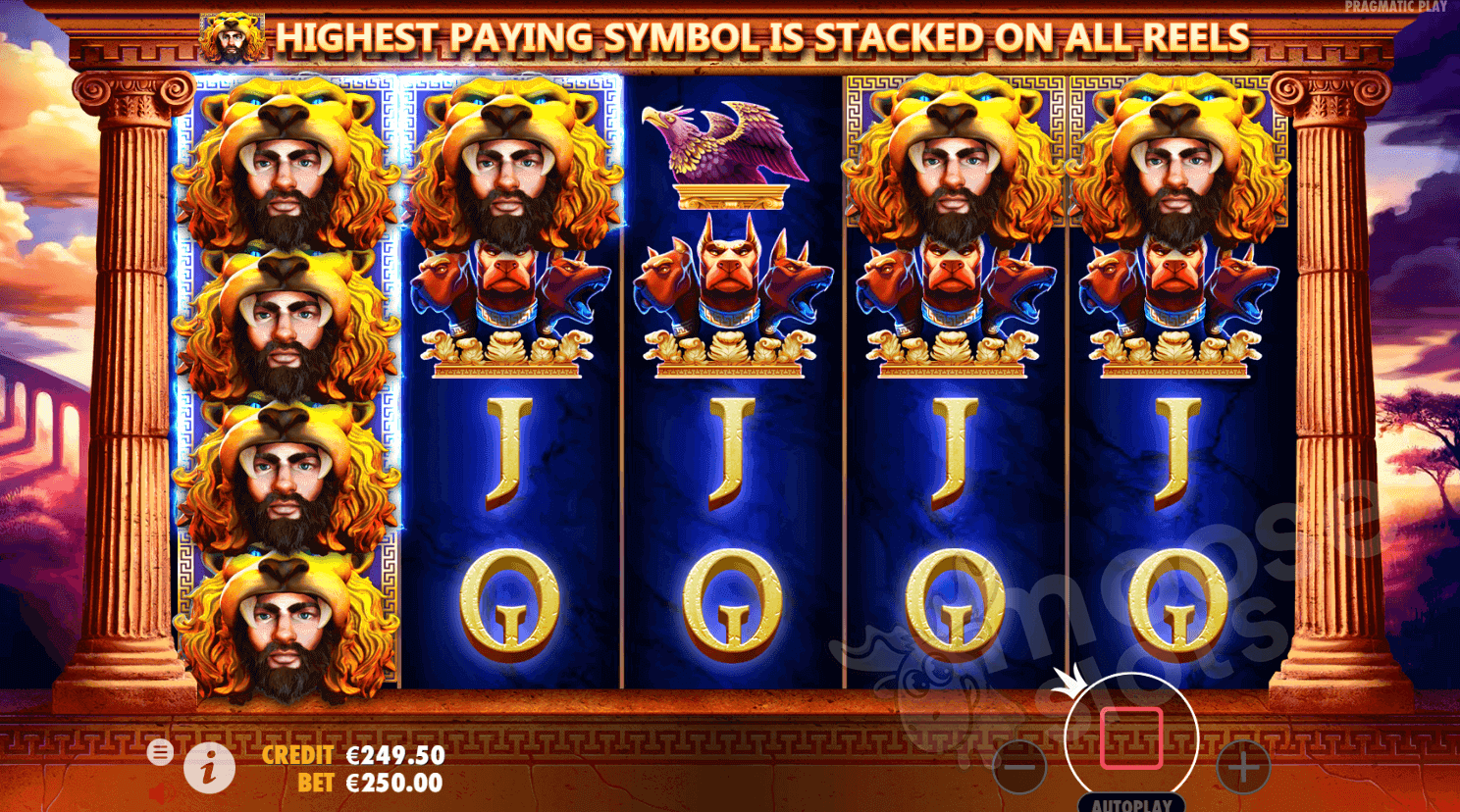 Hercules Son Of Zeus slot game