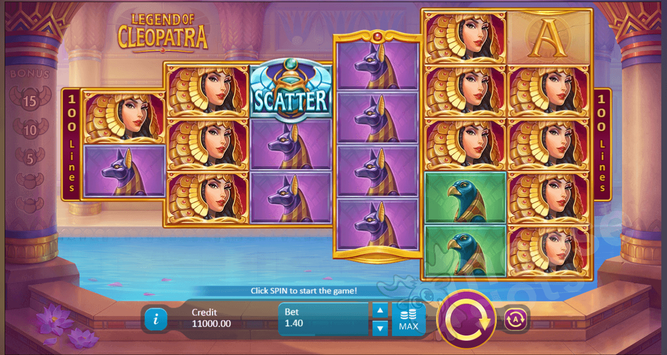 Legend of Cleopatra Slot Demo