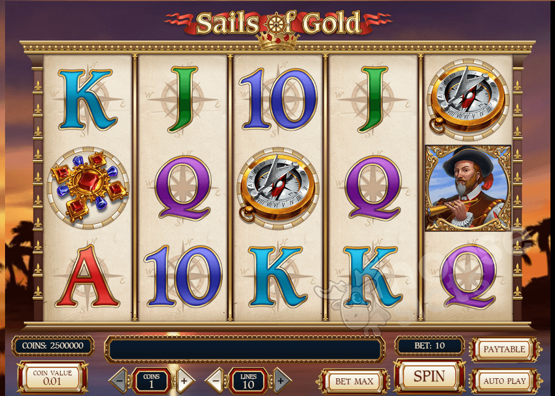 Sails of Gold slot game