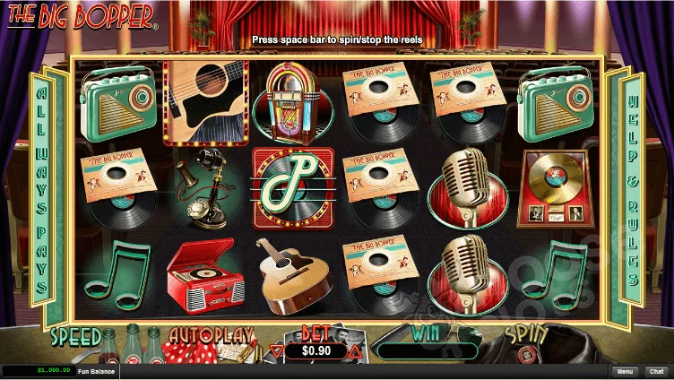 The Big Bopper slot game