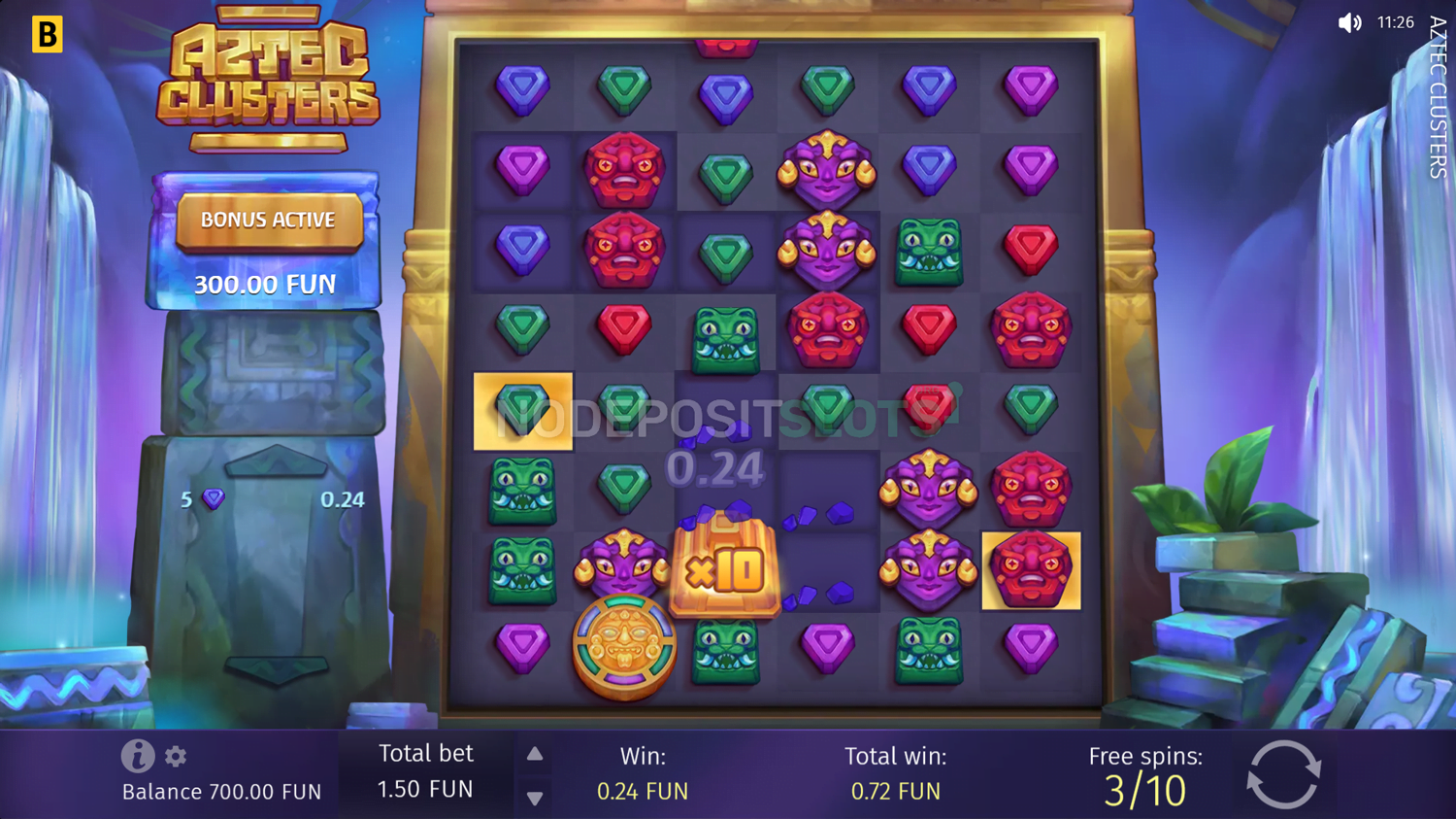 Aztec Clusters Slot - Slot Symbols