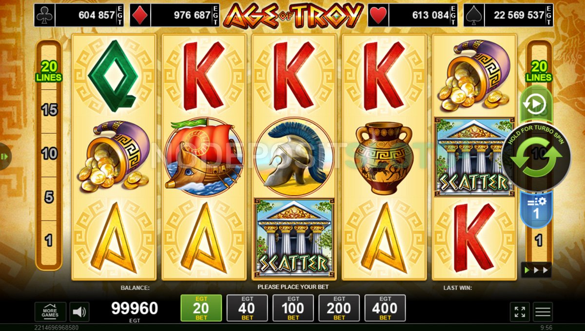 Age of Troy Slot Preview