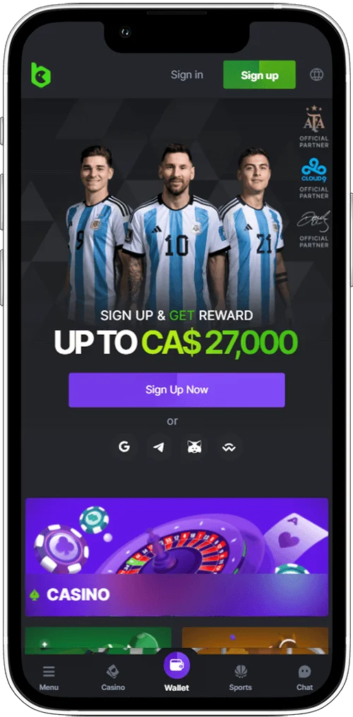 BC.Game Casino Mobile App