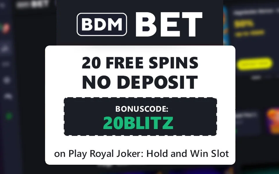 BDMbet No Deposit Bonus