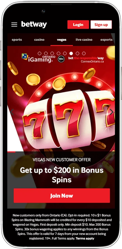 Betway Casino Mobile App