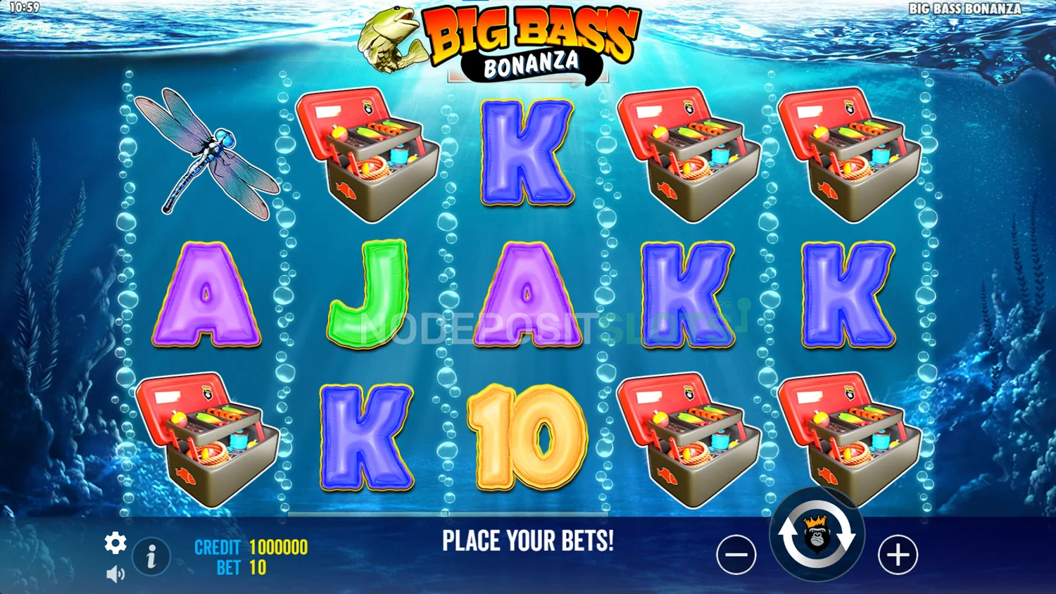 Big Bass Bonanza - slot Symbols