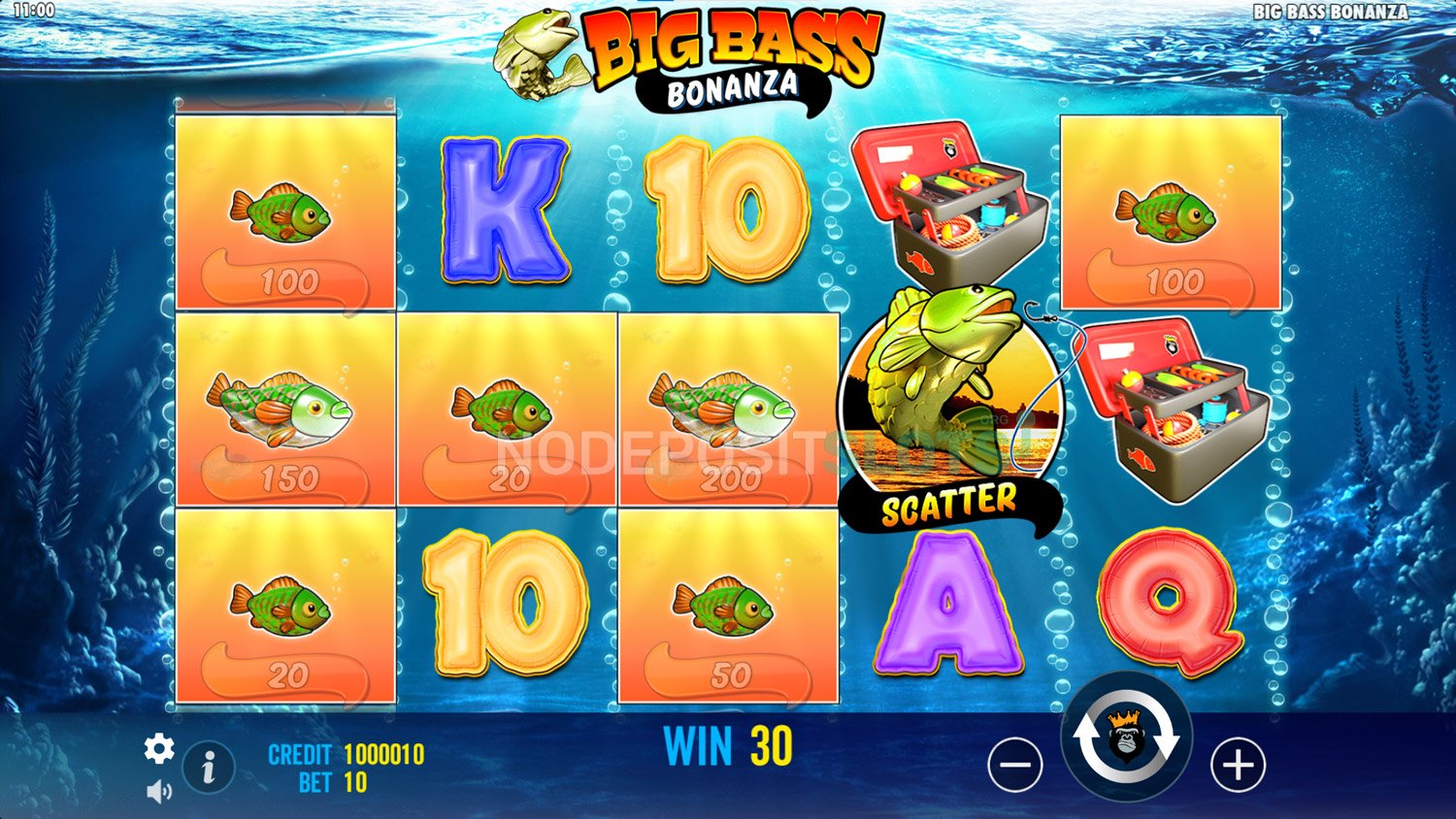 Big Bass Bonanza - slot Win