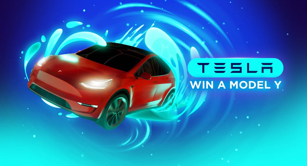 Win a Bitstarz Tesla Model Y