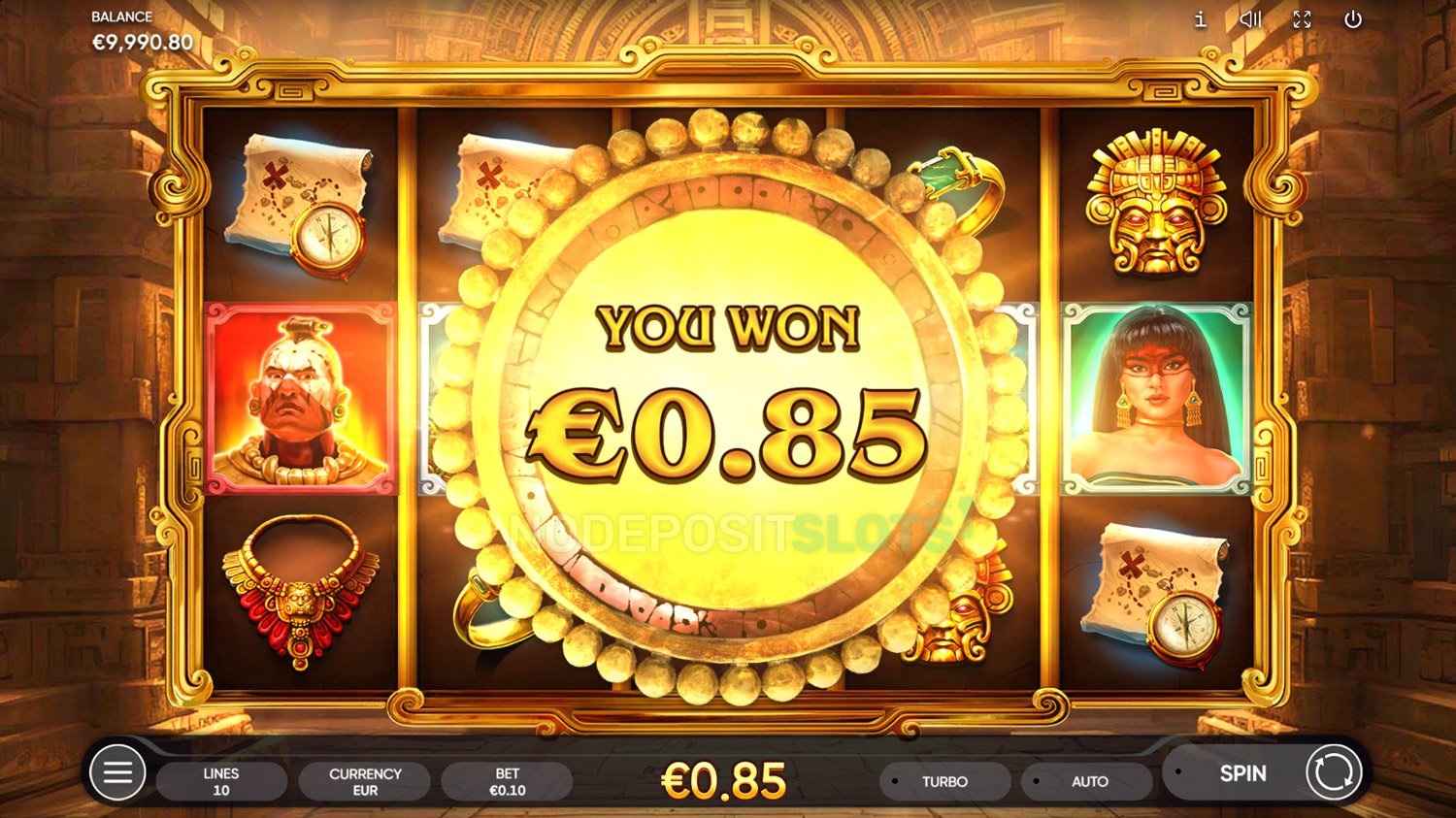 Book of Conquistador - Win