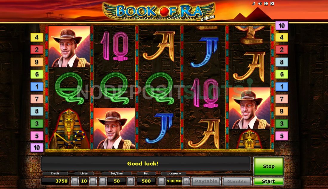 Book of Ra Slot Preview