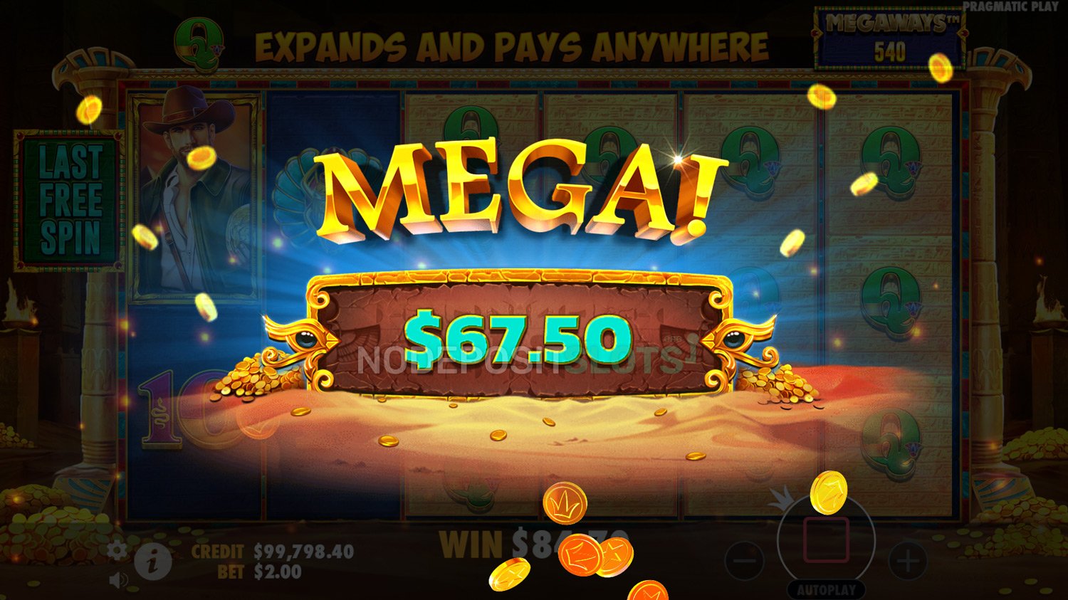 Book of Tut Megaways - Mega Win