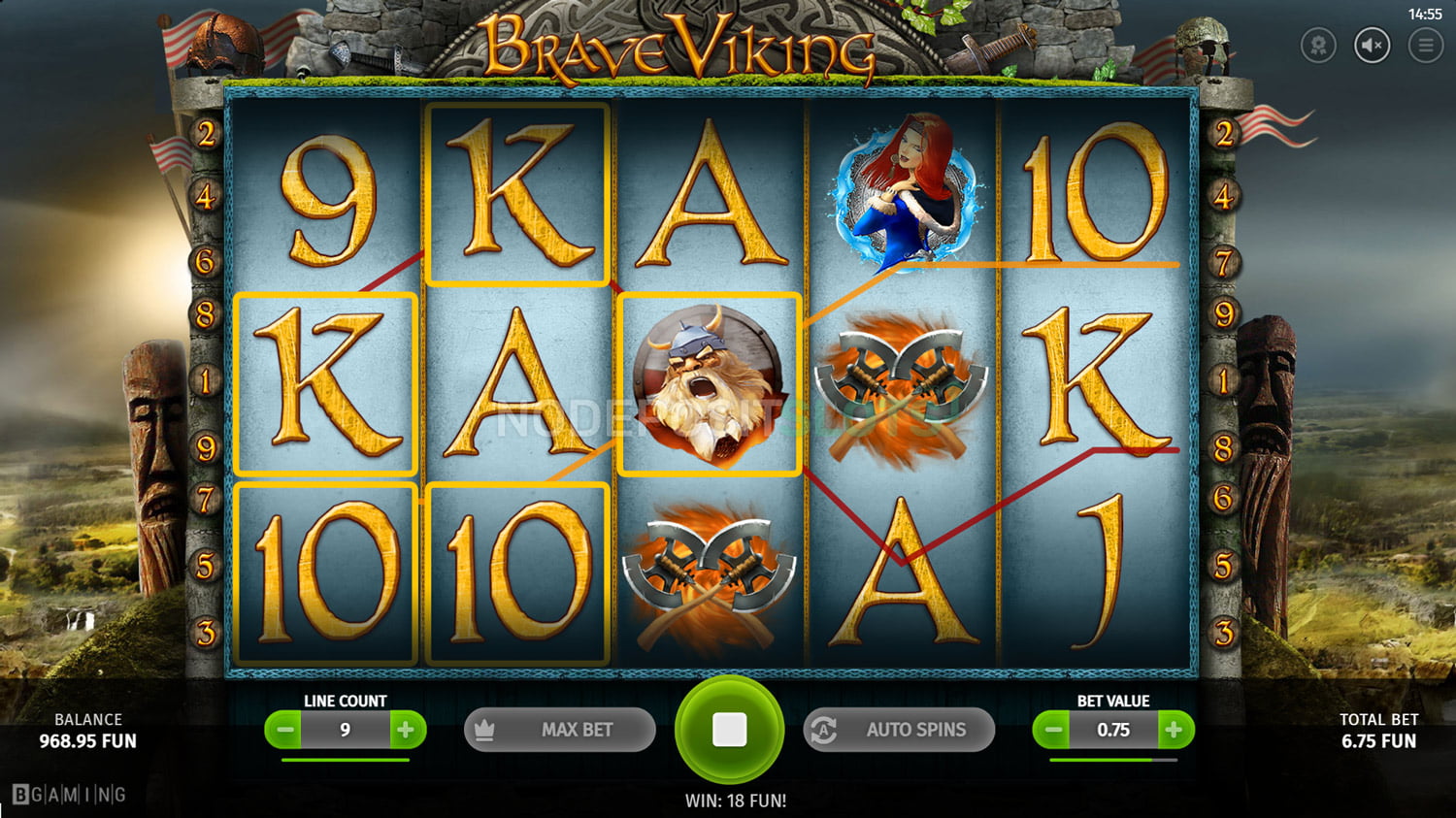 Brave Viking Slot - Wild