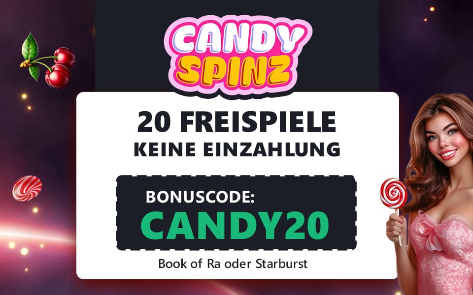 CandySpinz 20 Freispiele