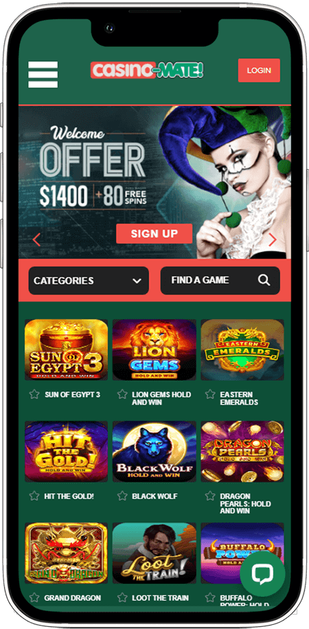 CasinoMate Mobile App