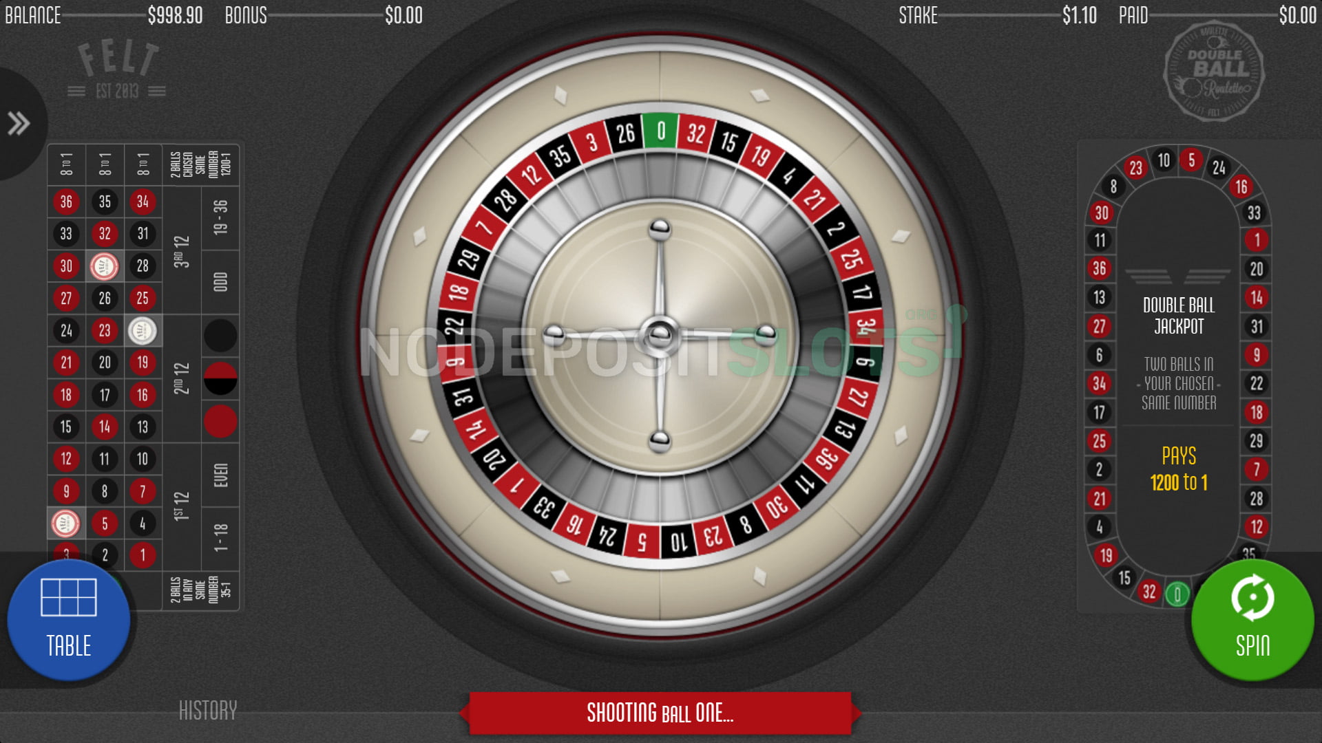 Double Ball Roulette Preview