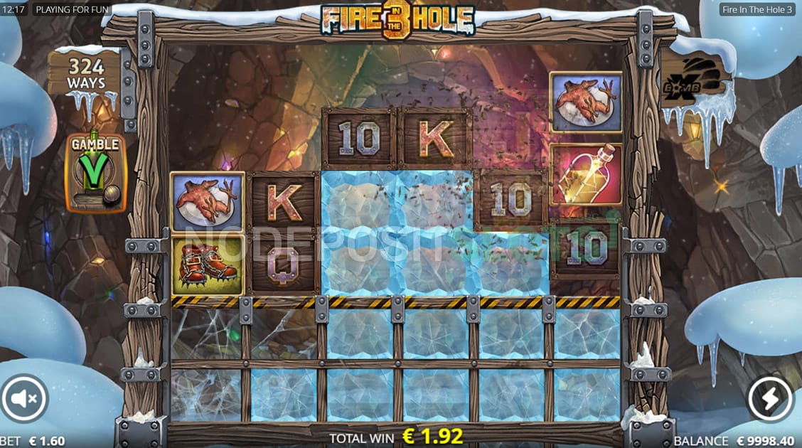 Fire in the hole3 slot