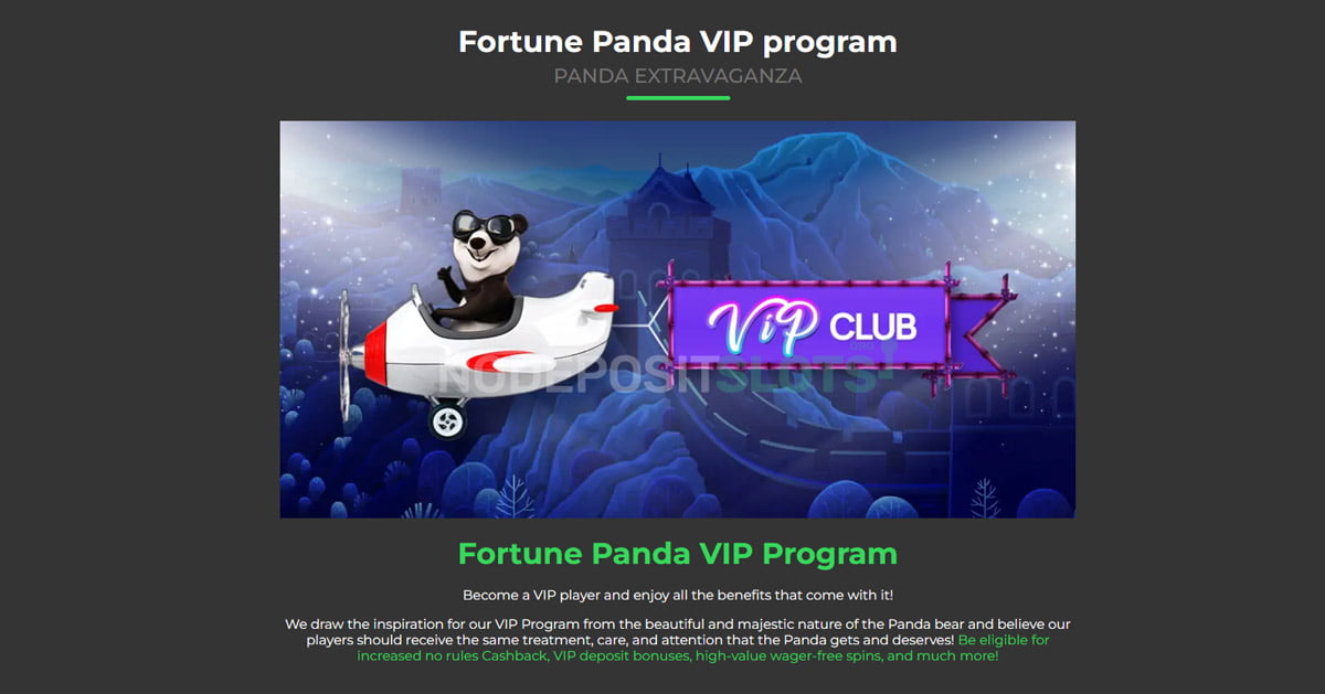 Fortune panda Vip program