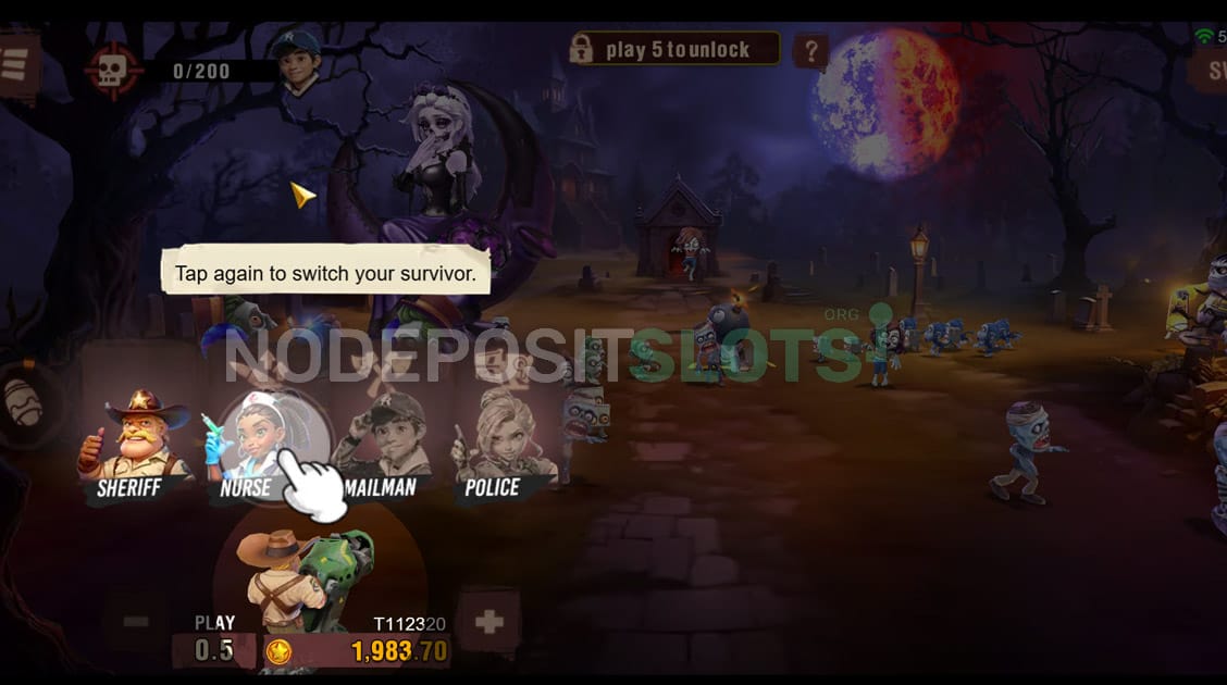 nurse fortune zombie 2