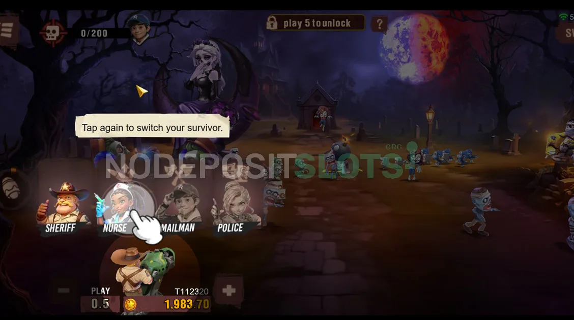 nurse fortune zombie 2