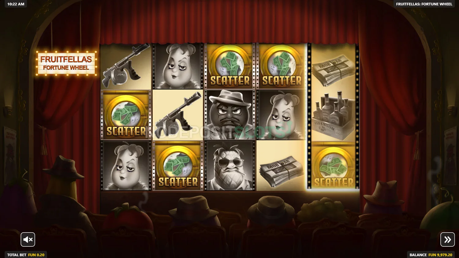 Fruitfellas Fortune Wheel Slot - Scatter