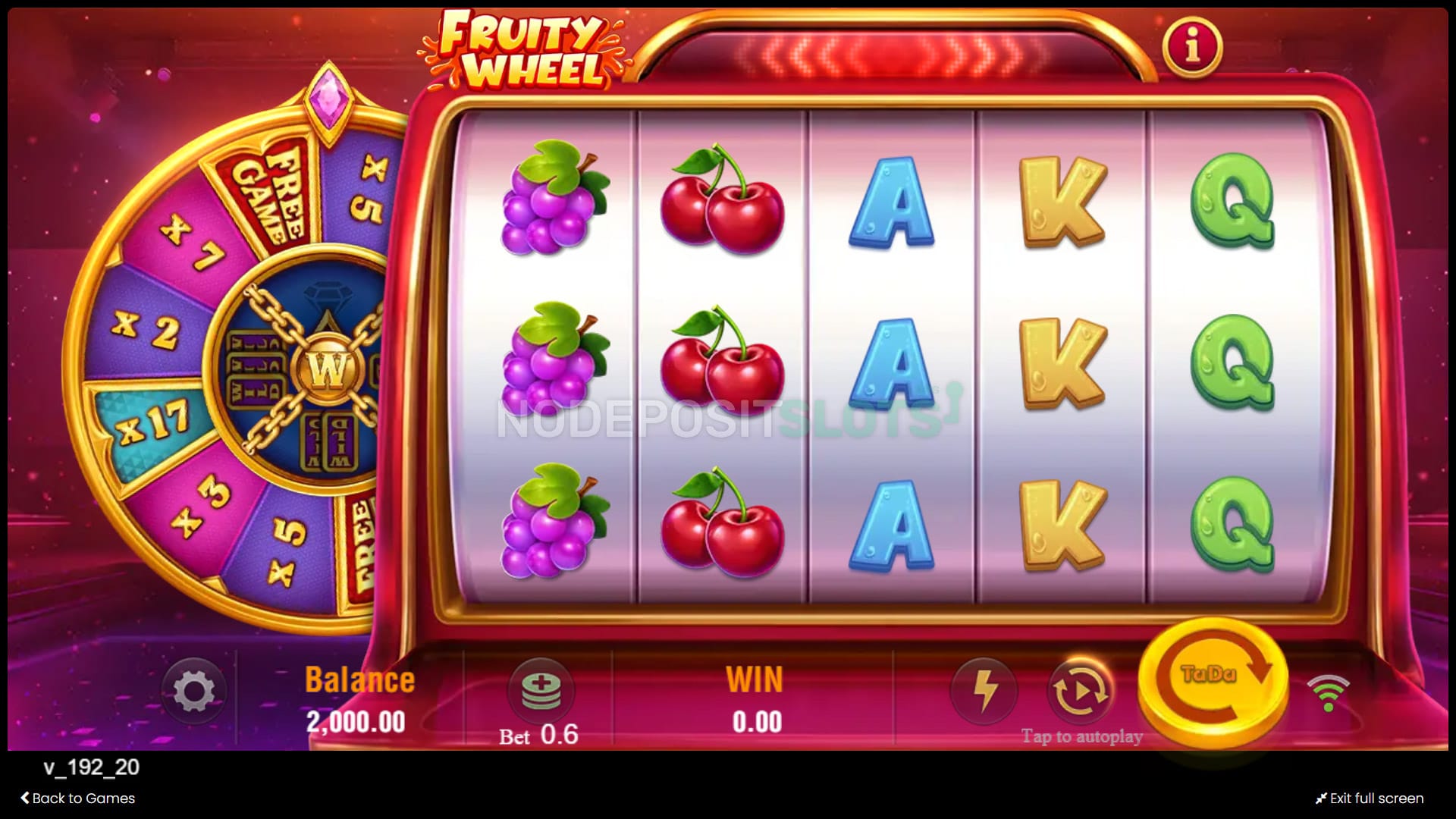 fruity wheel slot