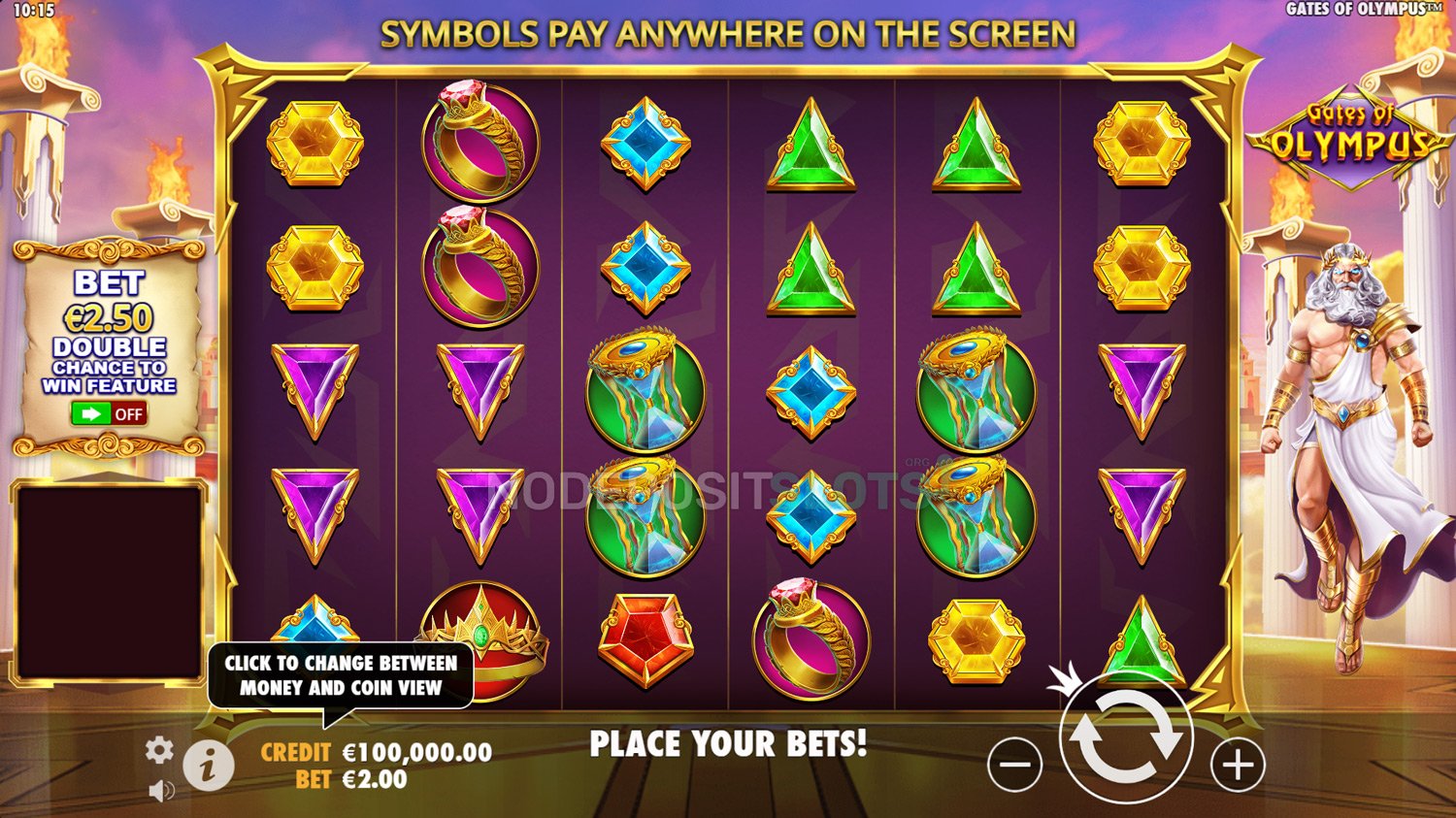 Gates of Olympus Slot - Symbols