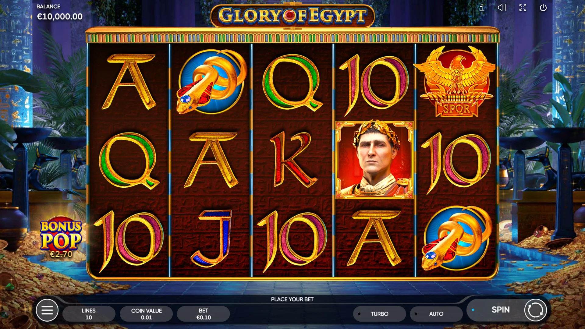 Glory of Egypt Slot Preview