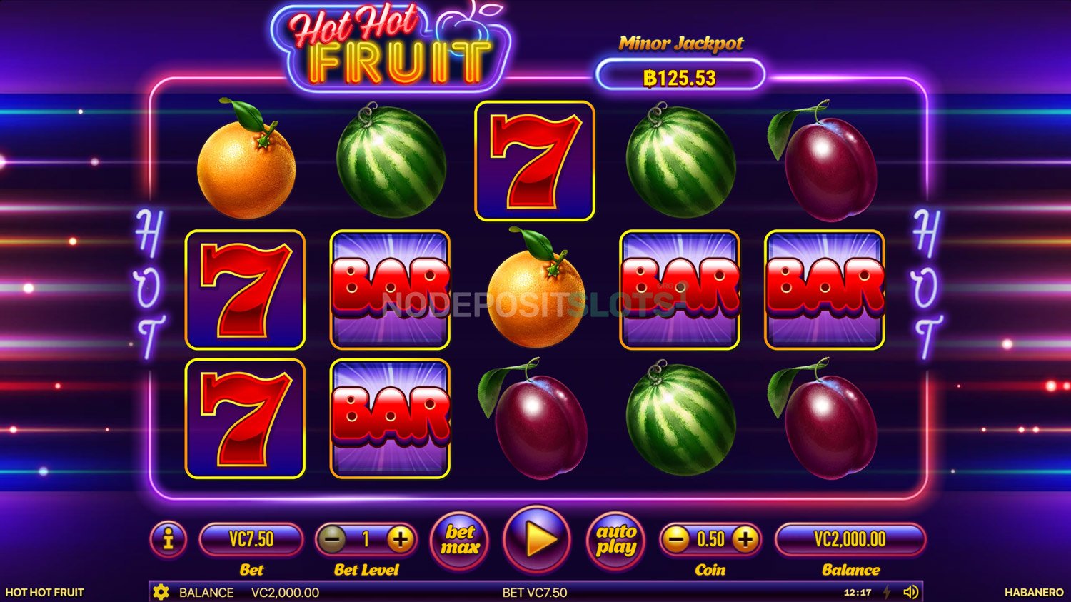 Hot Hot Fruit Slot - Preview