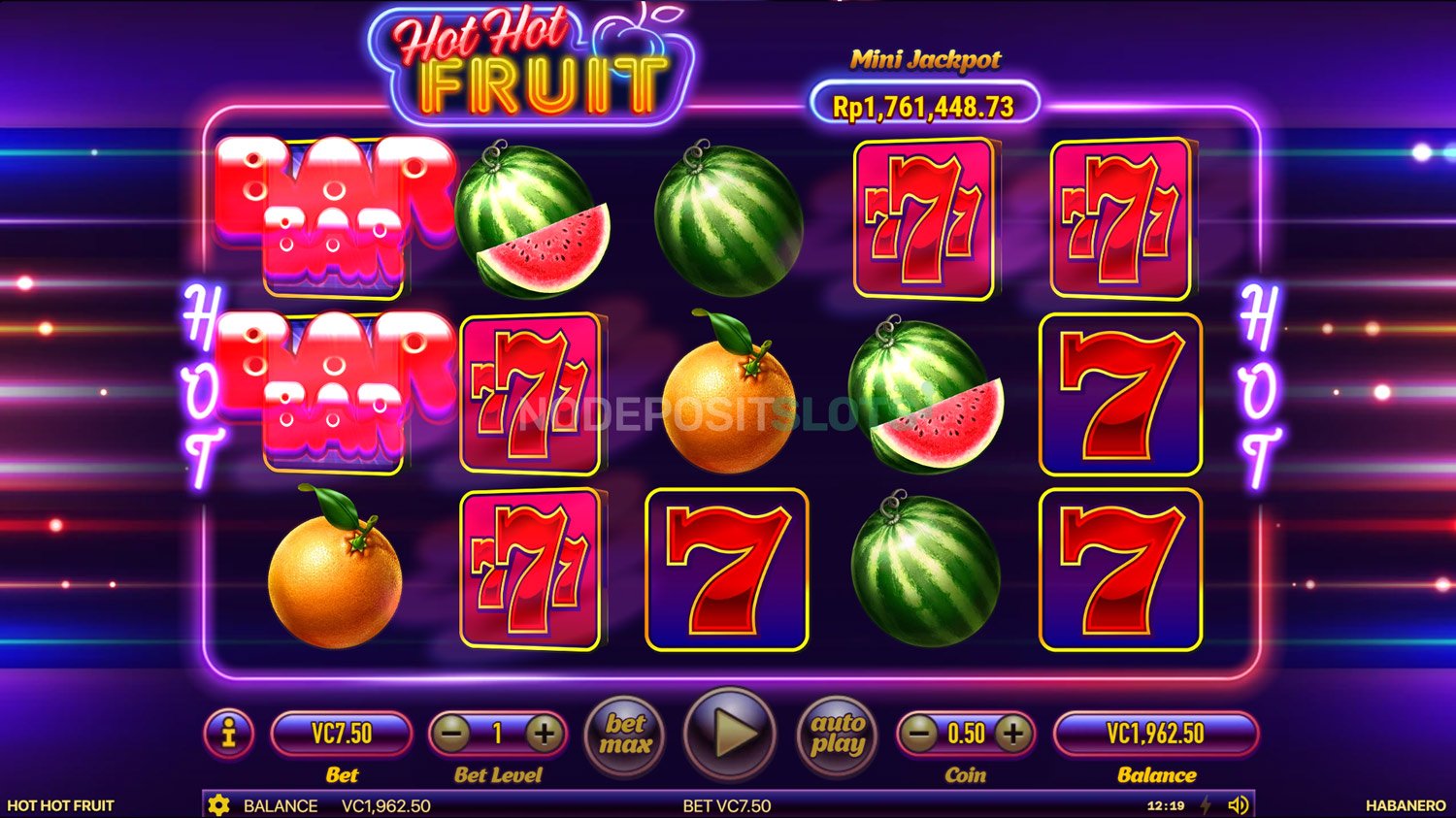 Hot Hot Fruit Slot - Win