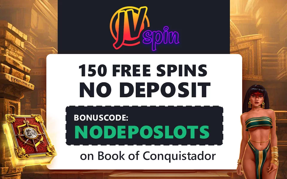 JVspin - Bonus No Deposit - 150 Free Spins Bonus