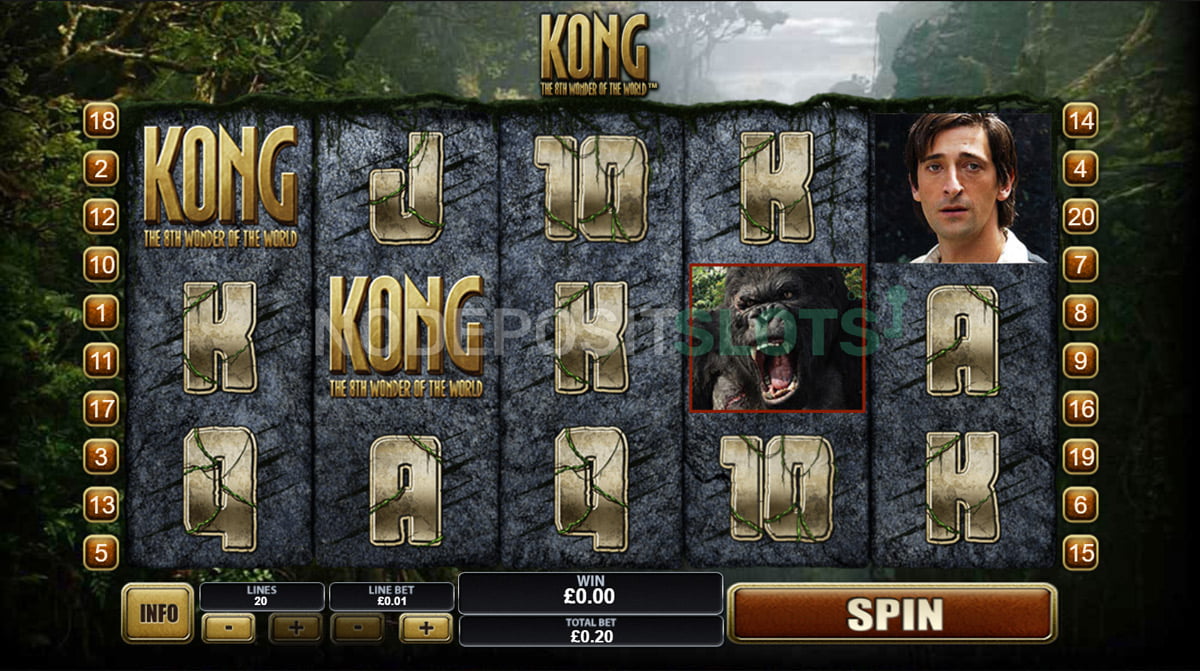 King Kong Slot Features