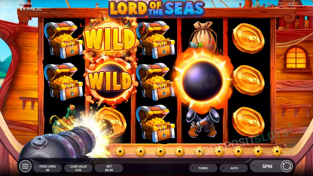 Lord of the Seas Slot - Bonus Game